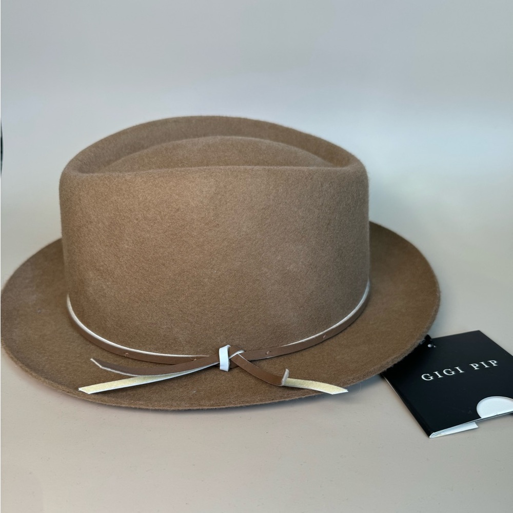 Gigi Pip Short Brimmed Felt Hat